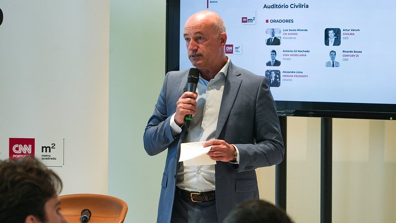 Luís Souto de Miranda, presidente da Câmara Municipal de Aveiro